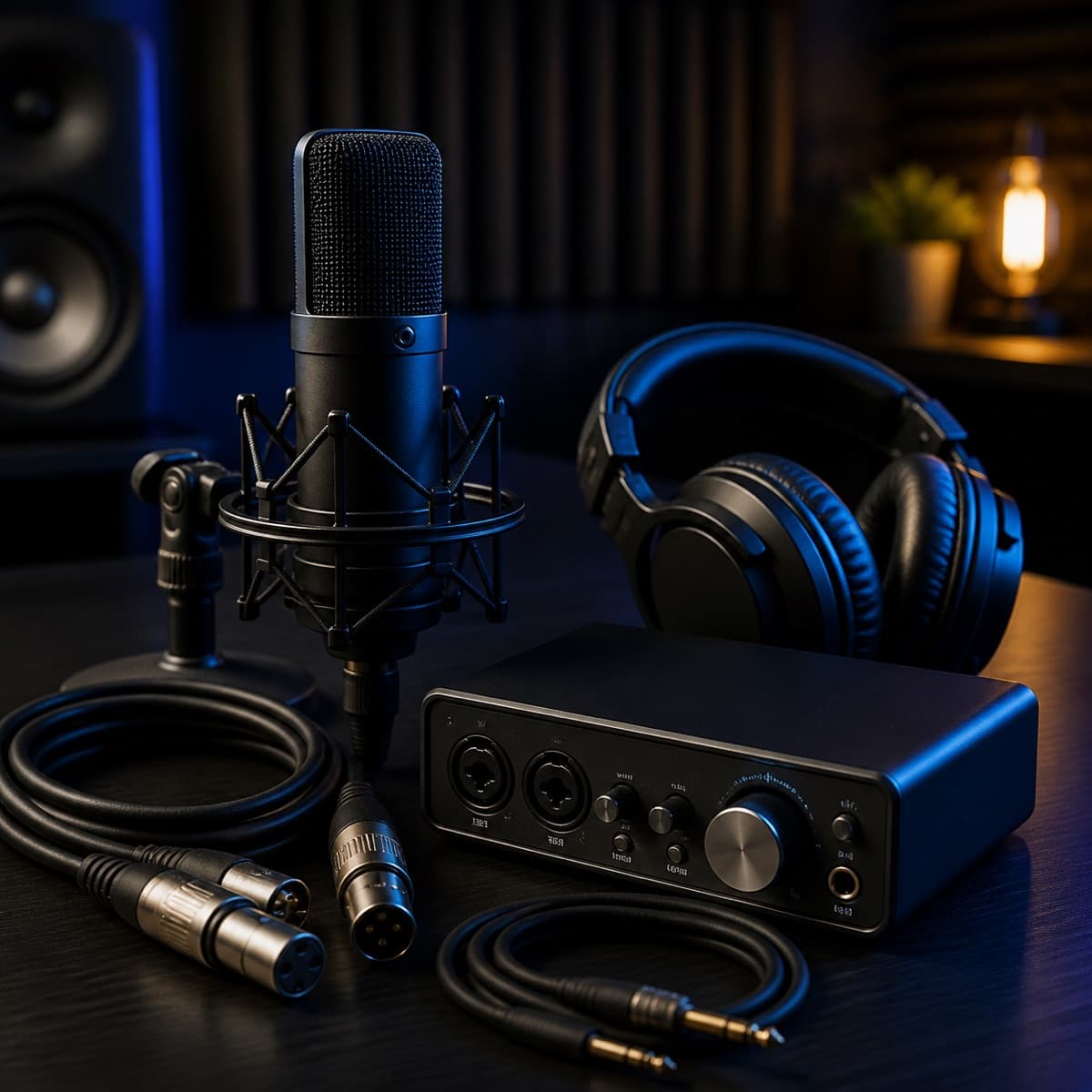 Studio Microphone + Interface Bundle
